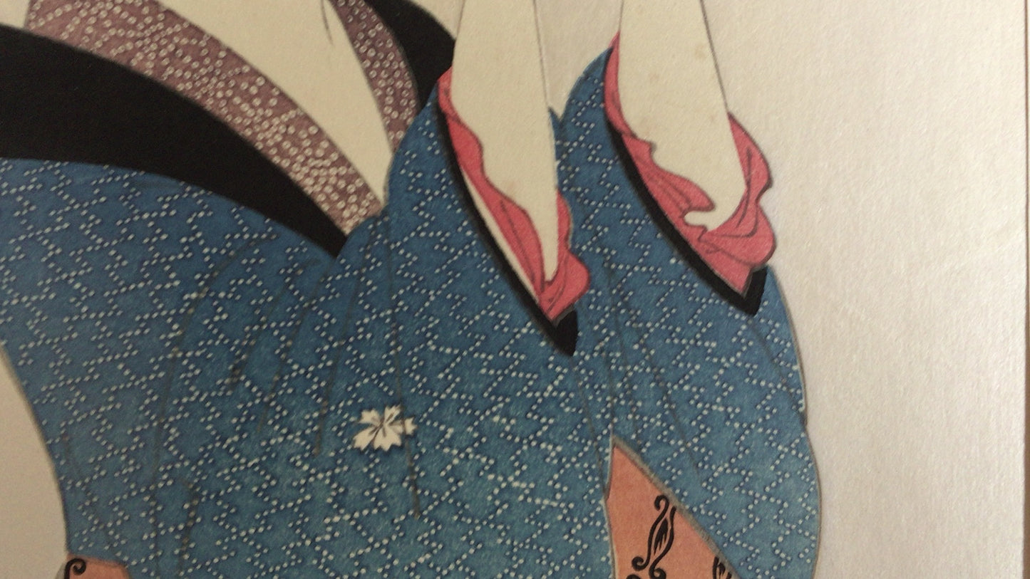 301『婦女人相十品』喜多川歌麿/複製浮世絵