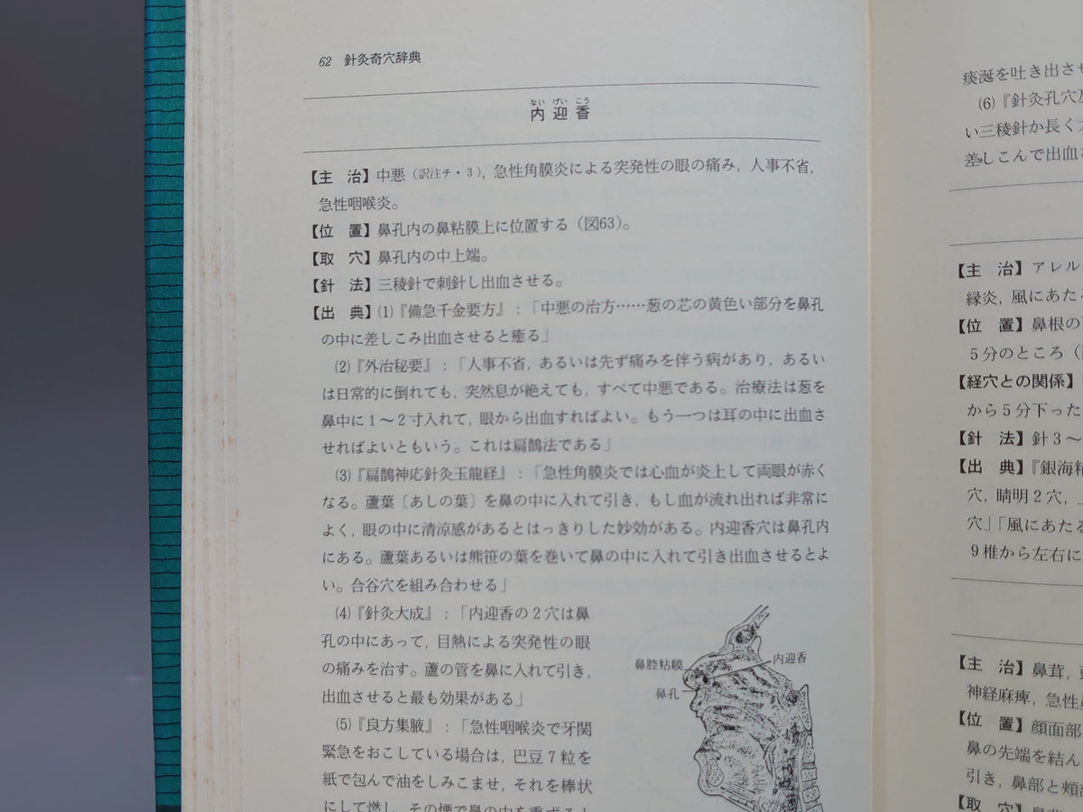 針灸奇穴辞典/木田洋・平井栄三郎・横山瑞生 共訳 朴金凱 編/風林書房