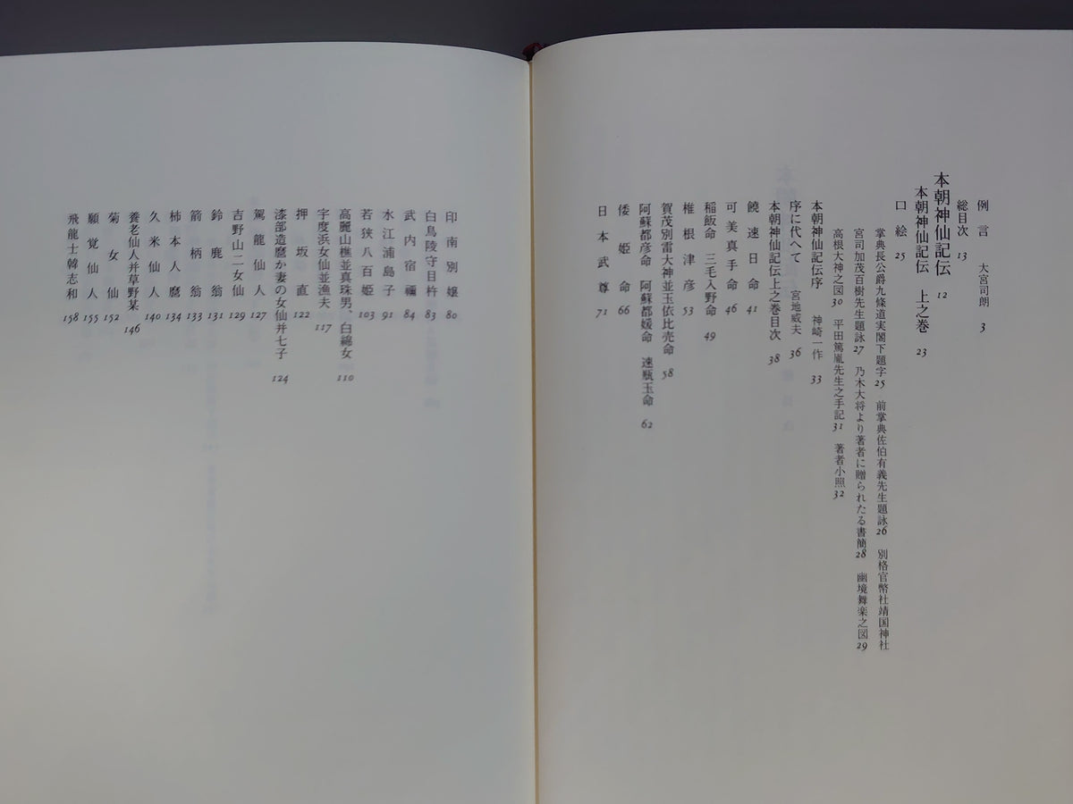 本朝神仙記伝/宮地厳夫/八幡書店