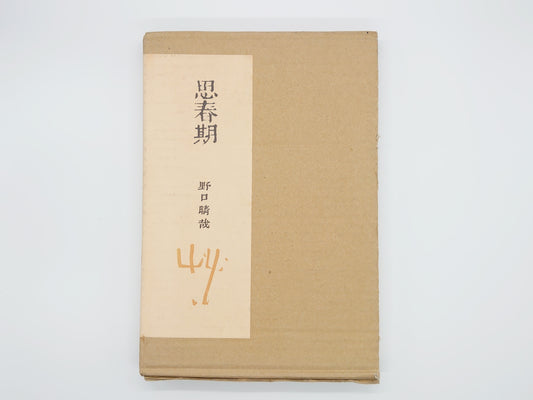 《青春期》野口春也/善生社