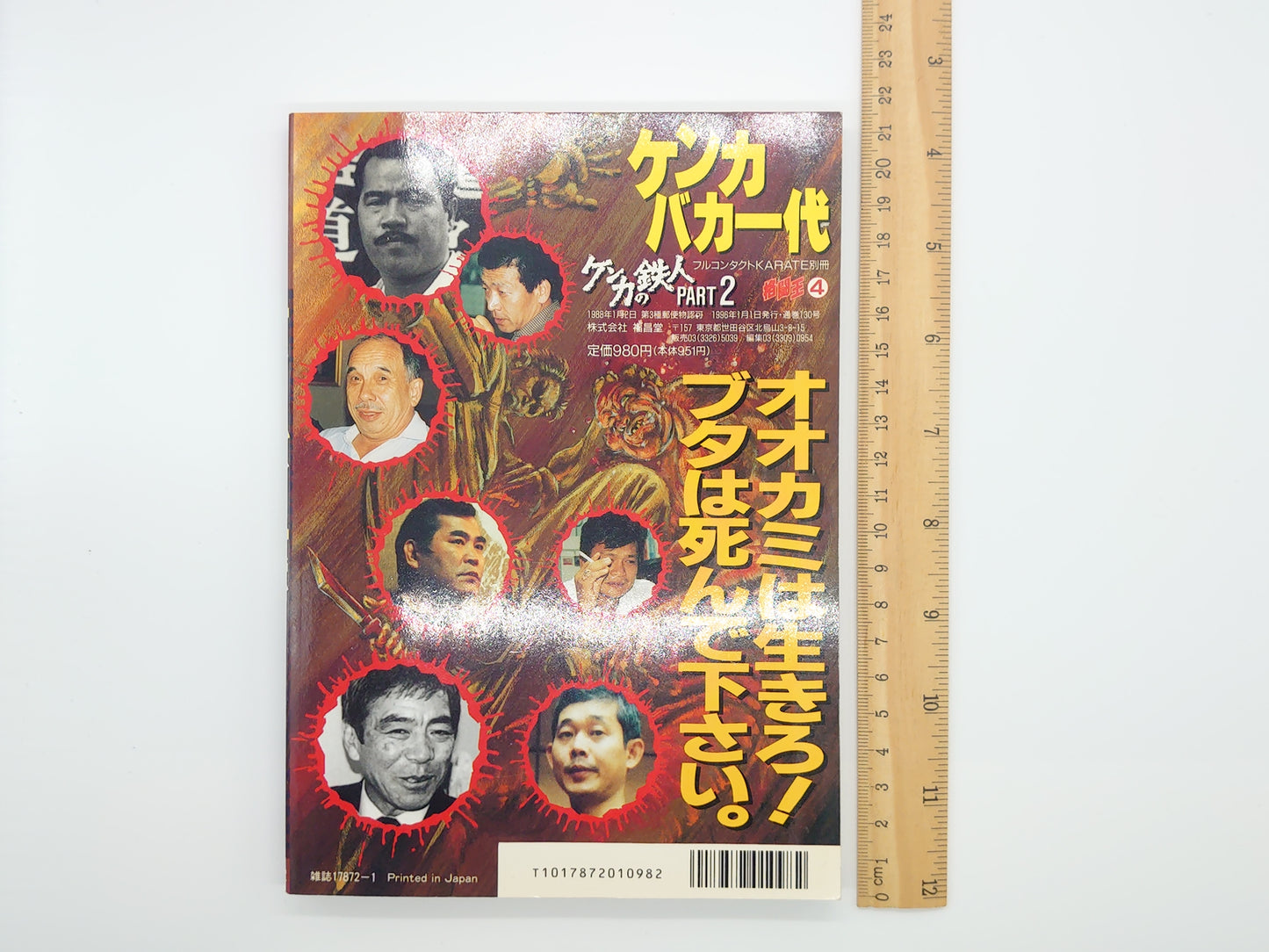 201『格闘王4 ケンカバカ一代 ケンカの鉄人PART2』 フルコンタクトKARATE別冊/福昌堂