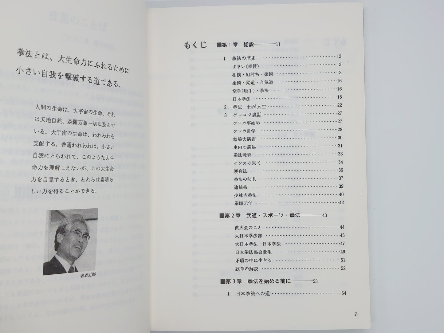 201 絵説 日本拳法入門 全 / 森良之祐 / 東京書店