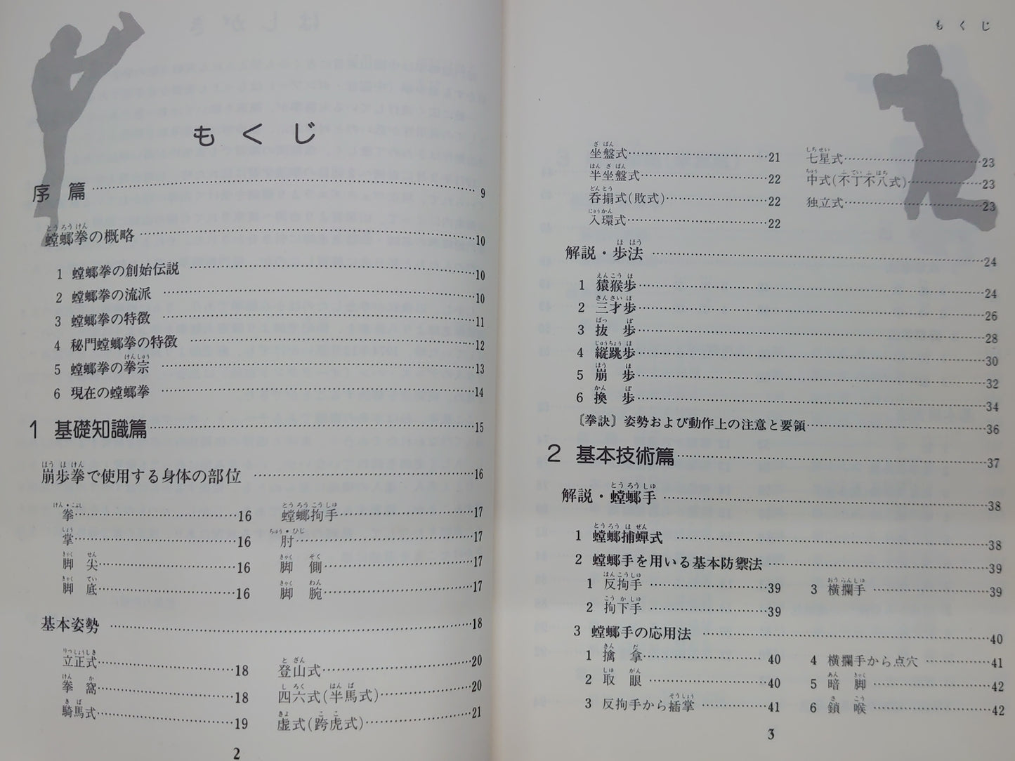 202 実戦中国拳法 秘門螳螂拳入門/松田隆智/日東書院