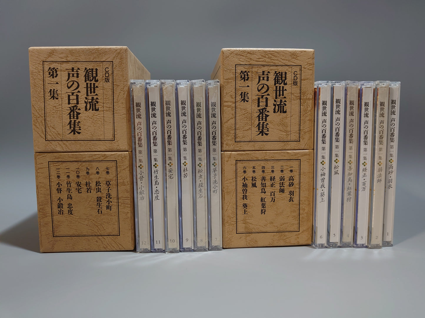 401 CD版 観世流声の百番集 第1集~第3集セット
