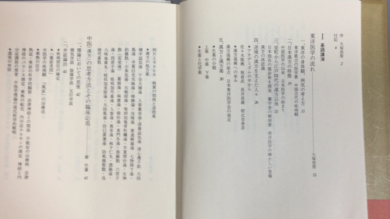 301『東洋医学入門 日中シンポジウムの記録』日本東洋医学会/読売新聞社