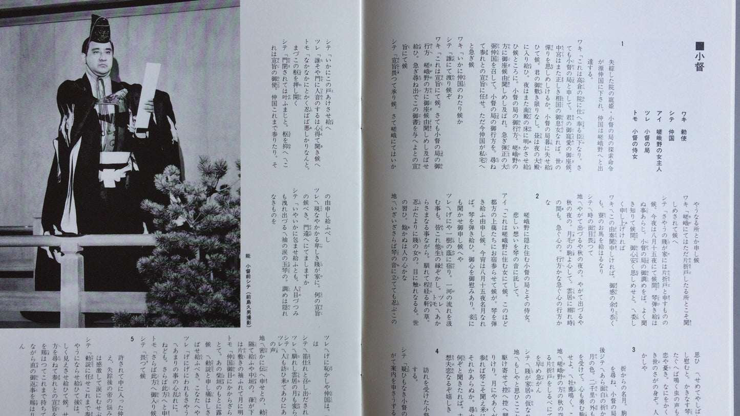 301『納涼能 1985』一般社団法人能楽協会東京支部