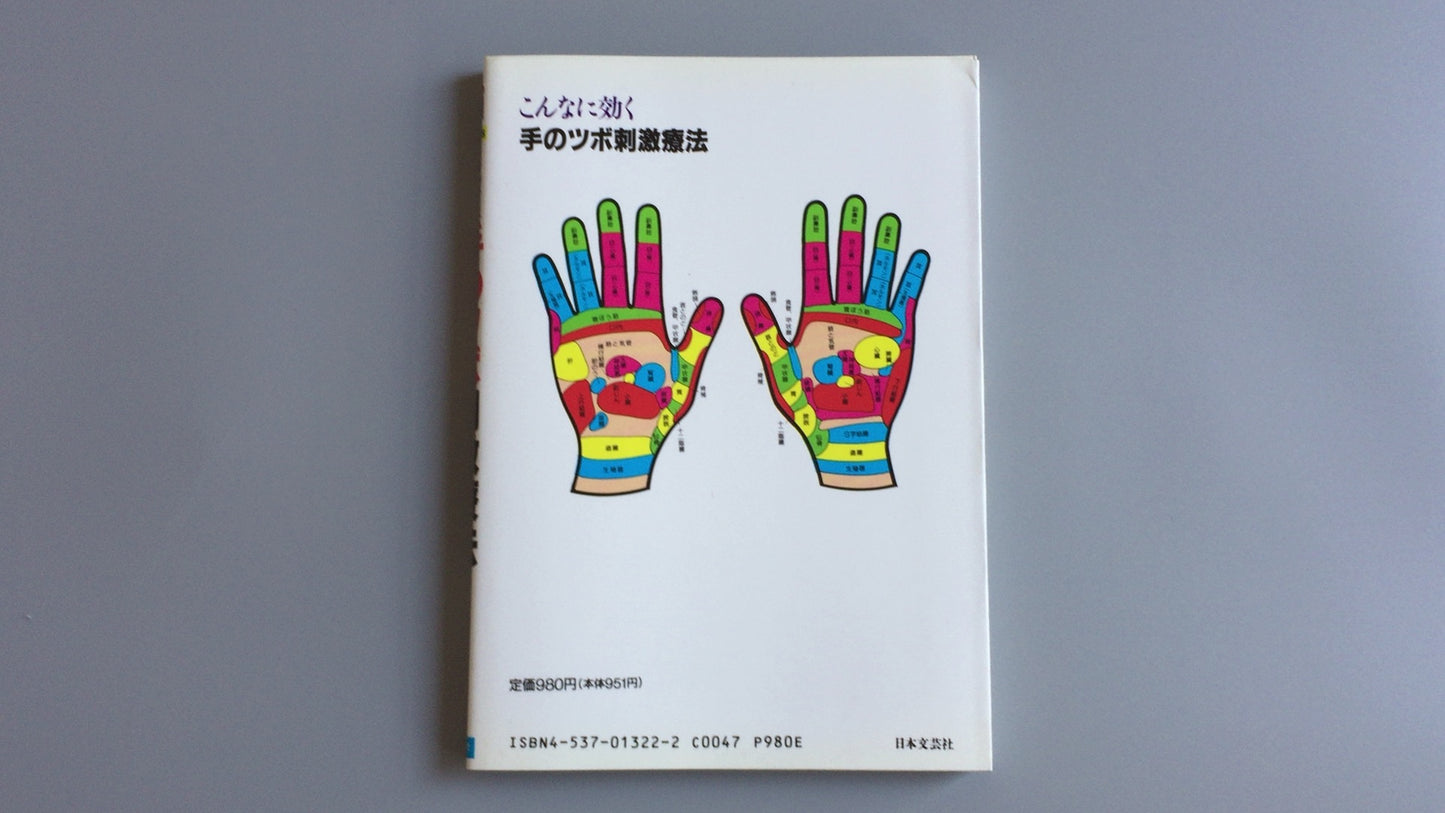 301『こんなに効く手のツボ刺激療法』五十嵐康彦/日本文芸社