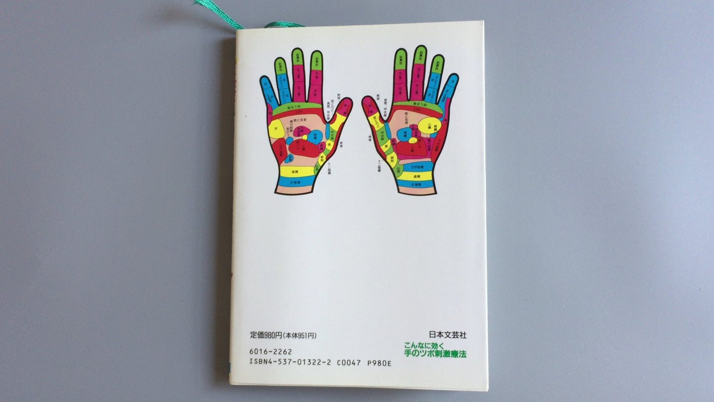 301『こんなに効く手のツボ刺激療法』五十嵐康彦/日本文芸社