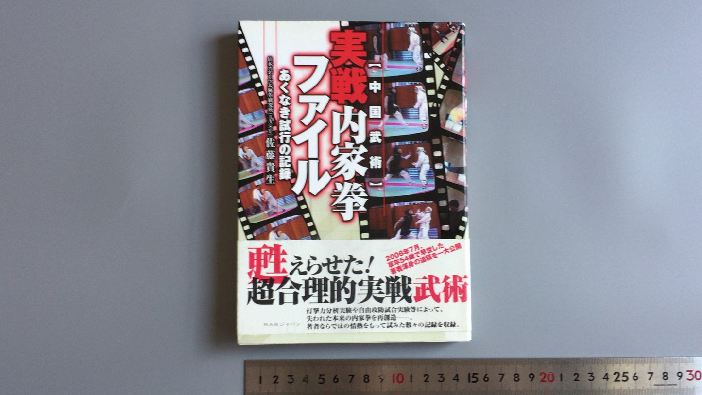 301『実践内家拳ファイル あくなき試行の記録』佐藤貴生/BABジャパン