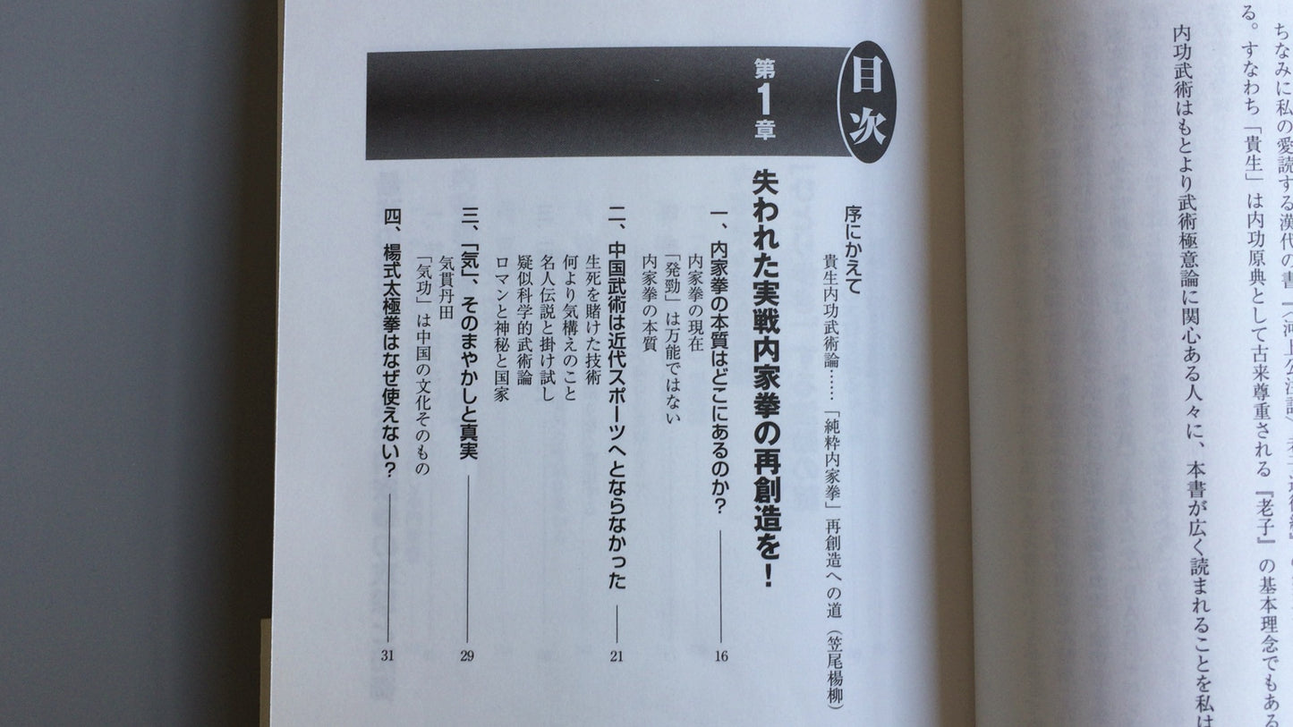 301『実践内家拳ファイル あくなき試行の記録』佐藤貴生/BABジャパン