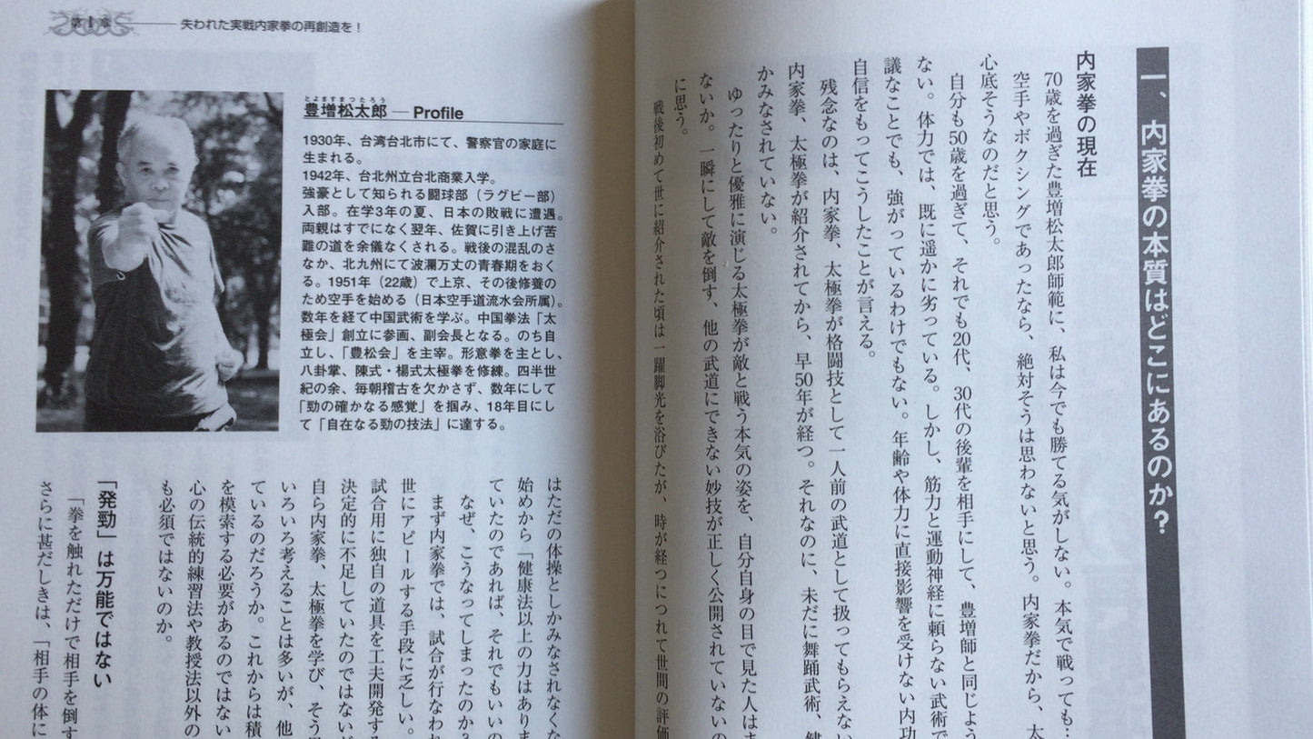 301『実践内家拳ファイル あくなき試行の記録』佐藤貴生/BABジャパン