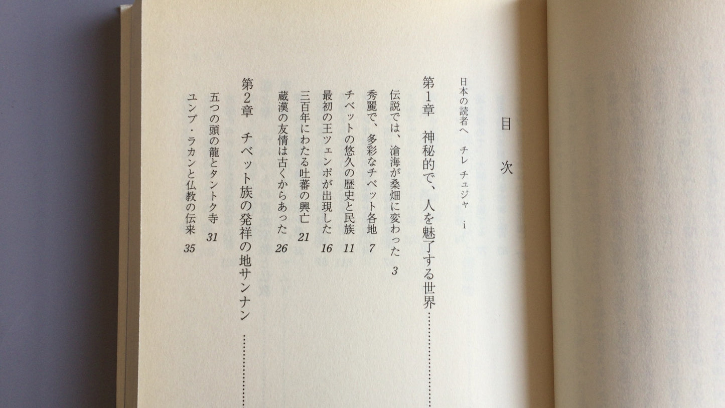301『チベット 歴史と文化』チレ・チュジャ著/池上正治訳/東方書店