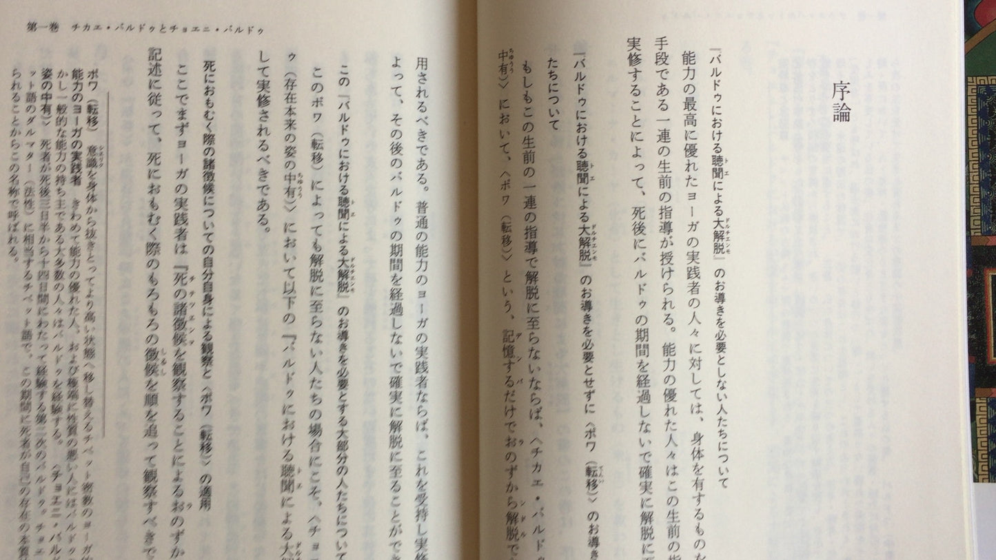 301『原典訳 チベット死者の書』川崎信定訳/筑摩書房