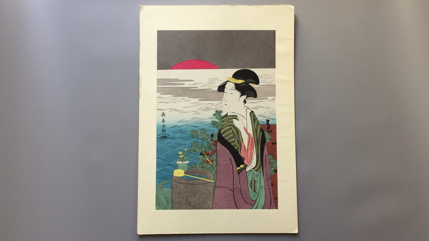 301 第一日出 Eishosai Choki / 复制浮世绘