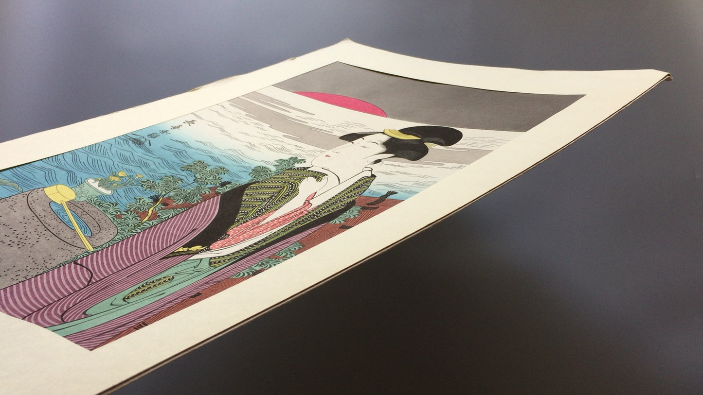 301 第一日出 Eishosai Choki / 复制浮世绘