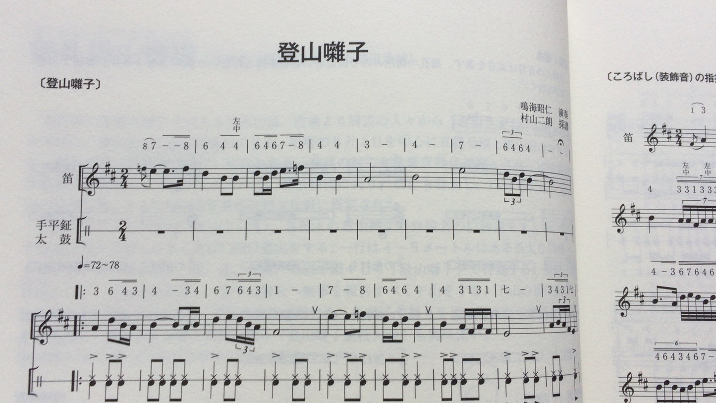 301《日本节日笛子和鼓的杰作》作者：村山次郎/音乐之友